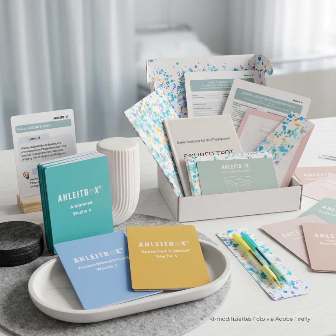 Anleitbox® System für Praxisanleitung-Komplettes Set
